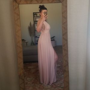 Lulu's Blush Heavenly Hues Dress